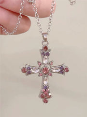 Fashion Personality Cross Necklace For Women