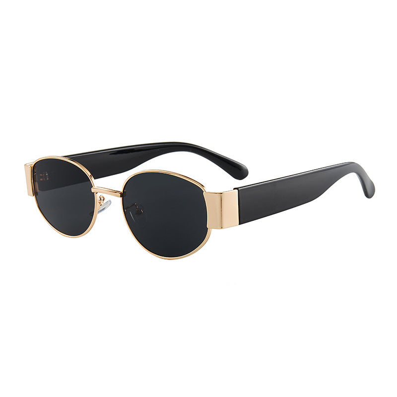 Trendy Small Frame Round Sunglasses Women Men Luxury - FASHIONKULTUR