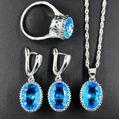 Bride Wedding Party Dinner Jewellery Set Hair Claw Diamond Jewellery - FASHIONKULTUR