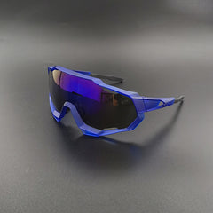 Men Women Sport Road Bike Sunglasses UV400 Cycling Glasses - FASHIONKULTUR