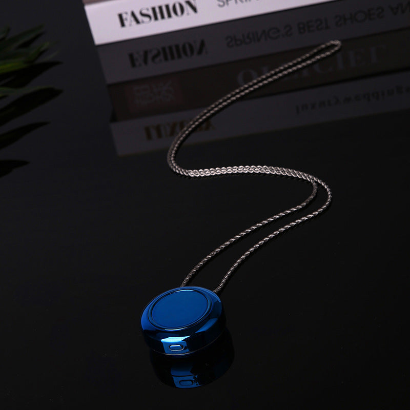 Wearable portable negative ion air purifier Necklace wear purifying pendant gift - FASHIONKULTUR