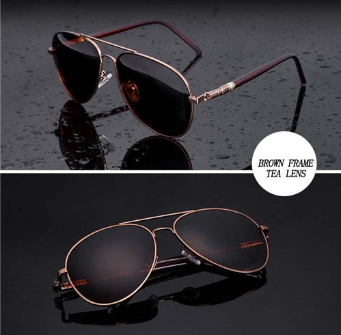 Polarized Sunglasses Mirror Driver Sunglasses - FASHIONKULTUR