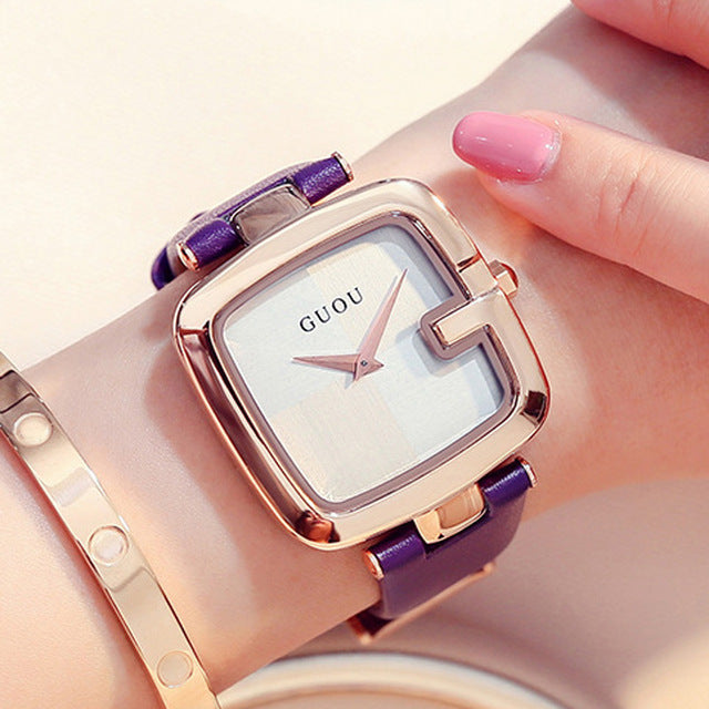 Square bracelet watch - FASHIONKULTUR