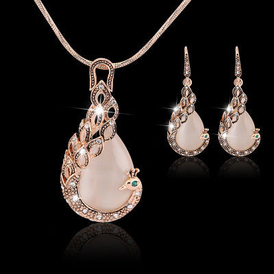 Peacock Jewelry Set - FASHIONKULTUR