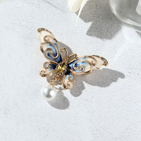 Butterfly brooch jewelry - FASHIONKULTUR