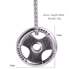 European And American Personalized Street Workout Ins Stainless Steel Necklace - FASHIONKULTUR