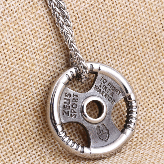 European And American Personalized Street Workout Ins Stainless Steel Necklace - FASHIONKULTUR