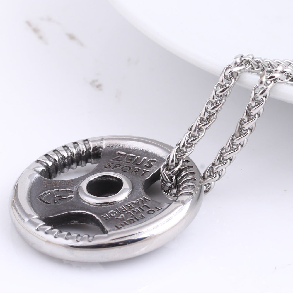 European And American Personalized Street Workout Ins Stainless Steel Necklace - FASHIONKULTUR