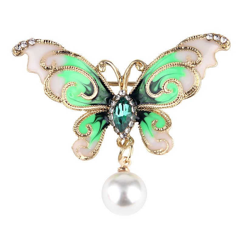 Butterfly brooch jewelry - FASHIONKULTUR