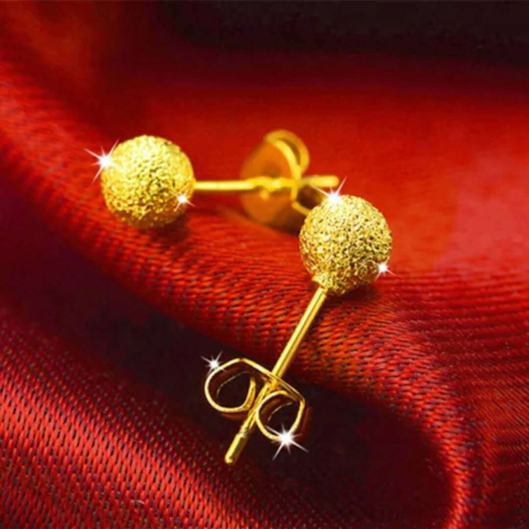 24K Gold Plated Earrings Euro Gold Jewelry New Popular Earrings - FASHIONKULTUR