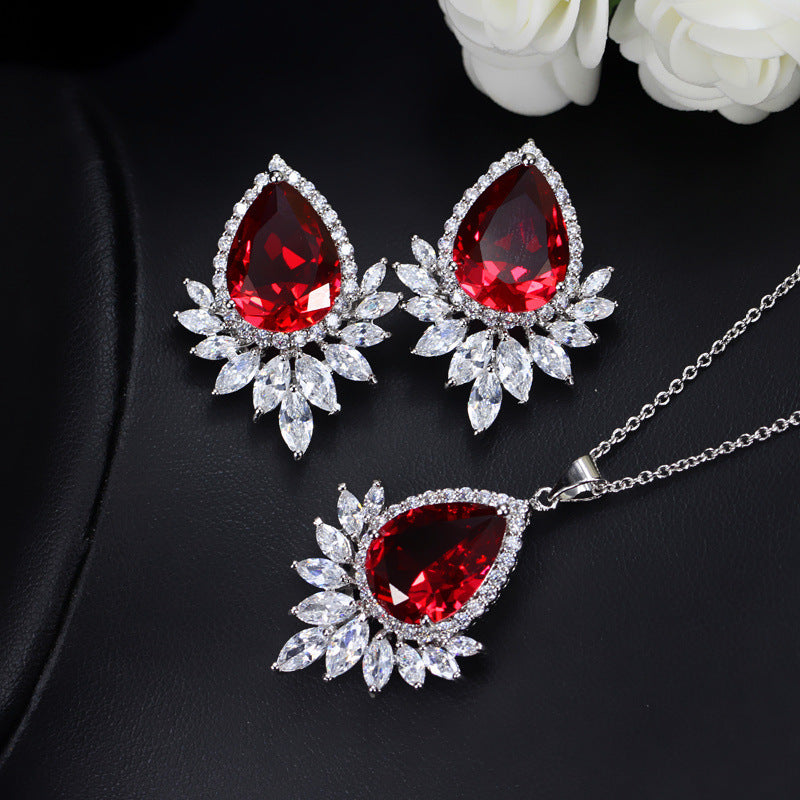 AAA jewelry chain, bridal banquet, dinner Jewelry Set - FASHIONKULTUR