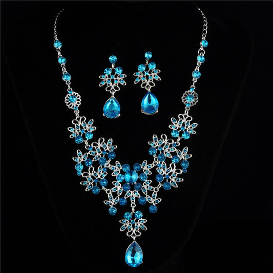 Necklace Earrings Temperament Wedding Accessories Women - FASHIONKULTUR