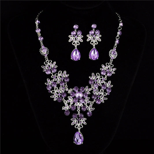 Necklace Earrings Temperament Wedding Accessories Women - FASHIONKULTUR
