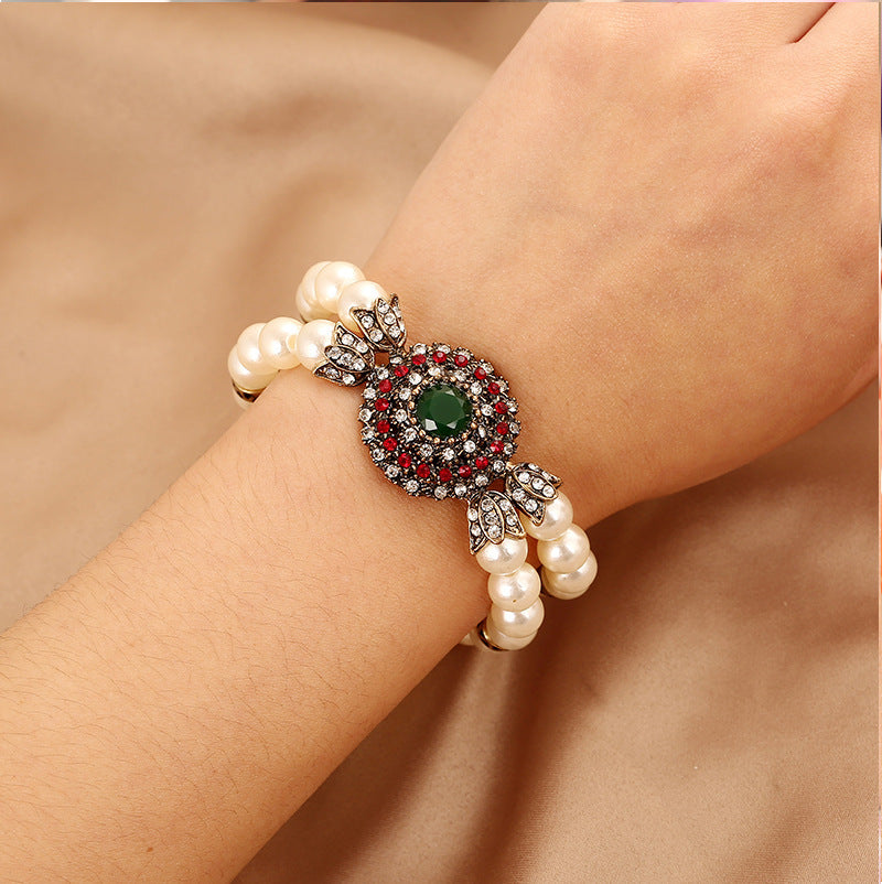 Luxury pearl bracelet - FASHIONKULTUR