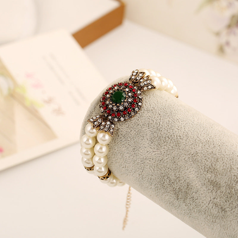 Luxury pearl bracelet - FASHIONKULTUR