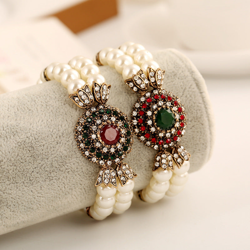 Luxury pearl bracelet - FASHIONKULTUR