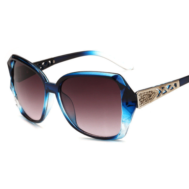 Women's Big Frame Sunglasses Women Retro Sunglasses - FASHIONKULTUR