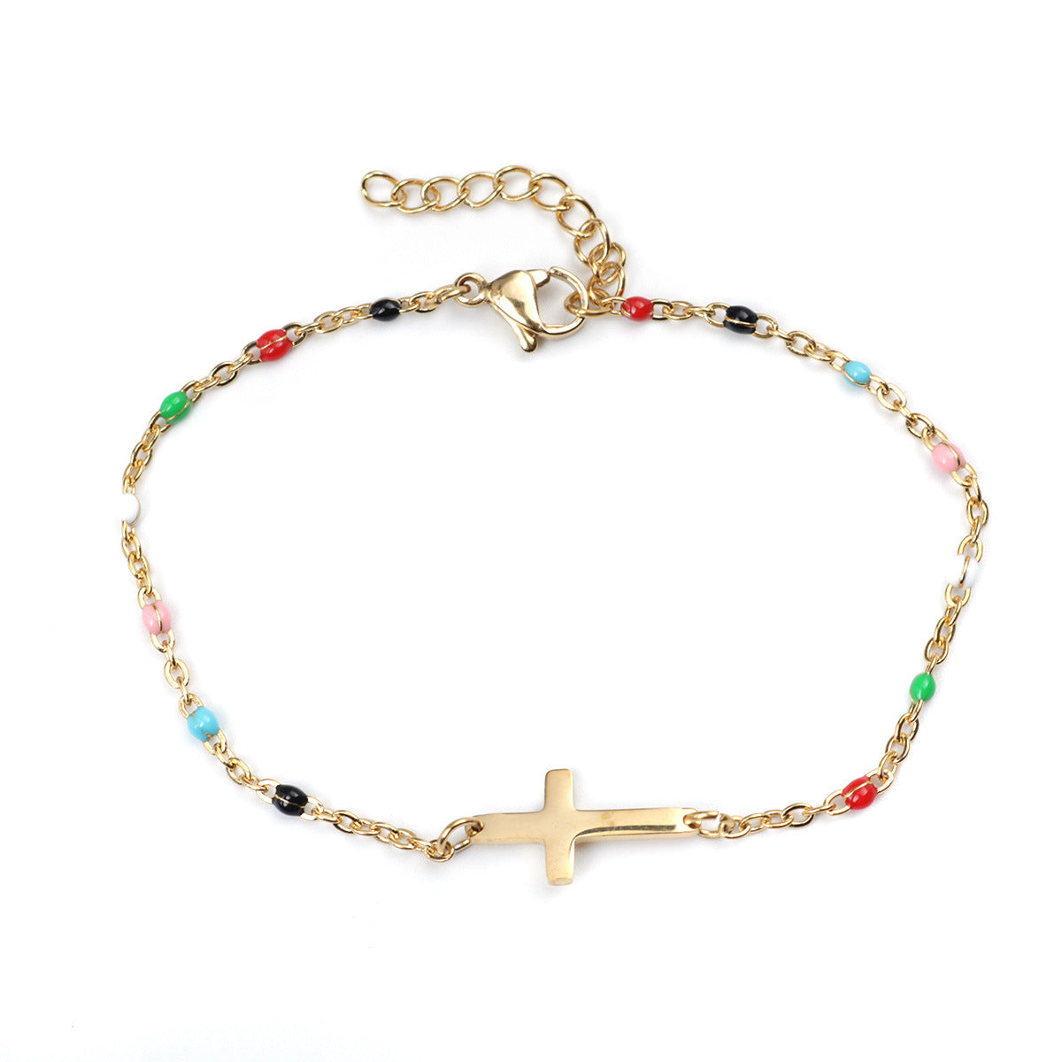 Fashion Cross Stainless Steel Bracelet - FASHIONKULTUR