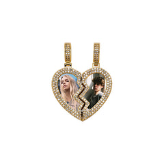 Fashion Personality Heart-shaped Multi-part Necklace - FASHIONKULTUR