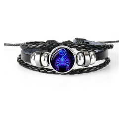 Zodiac Constellation Bracelet Braided Design Bracelet For Men Women Kids - FASHIONKULTUR