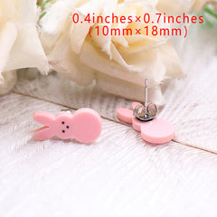 Women's Cute Fashion Rabbit Shape Easter Acrylic Earrings - FASHIONKULTUR