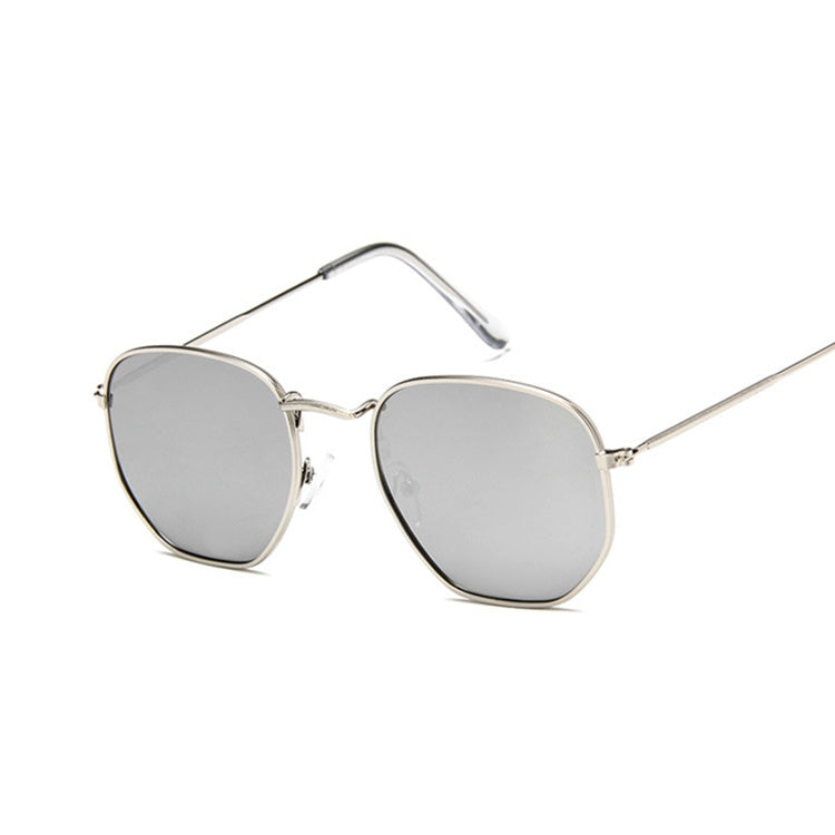 women's Hexagonal Sunglasses - FASHIONKULTUR