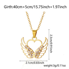 Women's Stainless Steel Necklace Fashion Hollowed-out