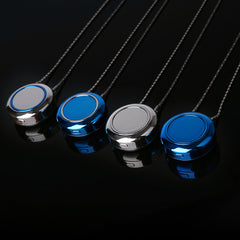 Wearable portable negative ion air purifier Necklace wear purifying pendant gift - FASHIONKULTUR