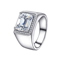 S925 Fashion High-grade Irregular White Zircon Ring - FASHIONKULTUR