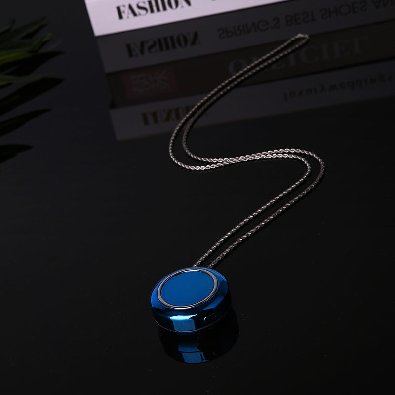 Wearable portable negative ion air purifier Necklace wear purifying pendant gift - FASHIONKULTUR