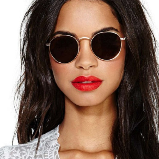 Metallic sunglasses - FASHIONKULTUR