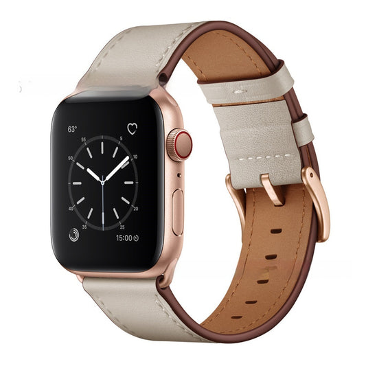 Classic Top Layer Leather Smart Watch Band - FASHIONKULTUR