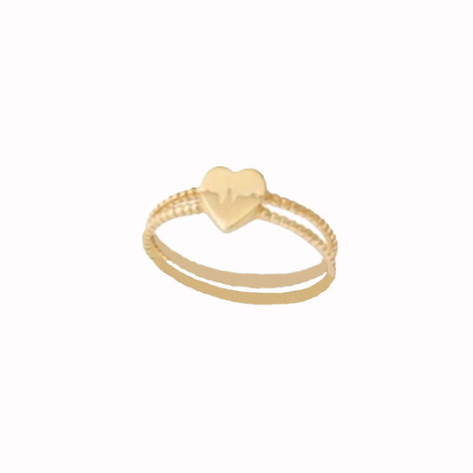 Versatile Fashion Ring  Love Couples Splicing - FASHIONKULTUR