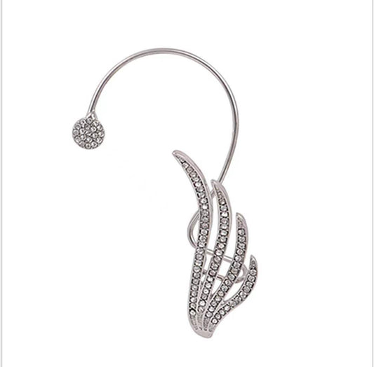 Drill Wing Ear Clip Without Hole Female Simple - FASHIONKULTUR
