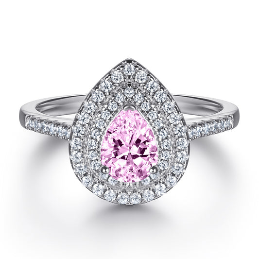 Carat Pear Shaped Diamond Ring - FASHIONKULTUR