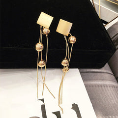 Metal high-quality earrings irregular earrings