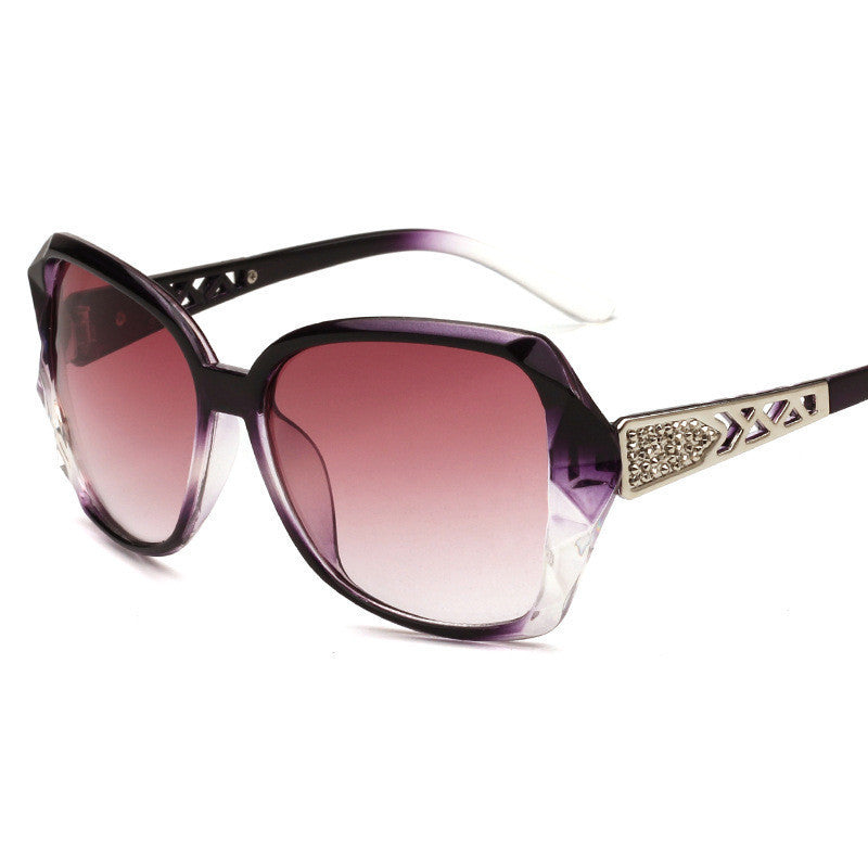 Women's Big Frame Sunglasses Women Retro Sunglasses - FASHIONKULTUR