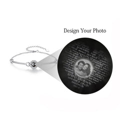 S925 Silver Angel Eye Sunflower Projection 100 Languages Bracelet - FASHIONKULTUR