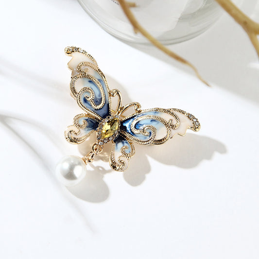 Butterfly brooch jewelry - FASHIONKULTUR