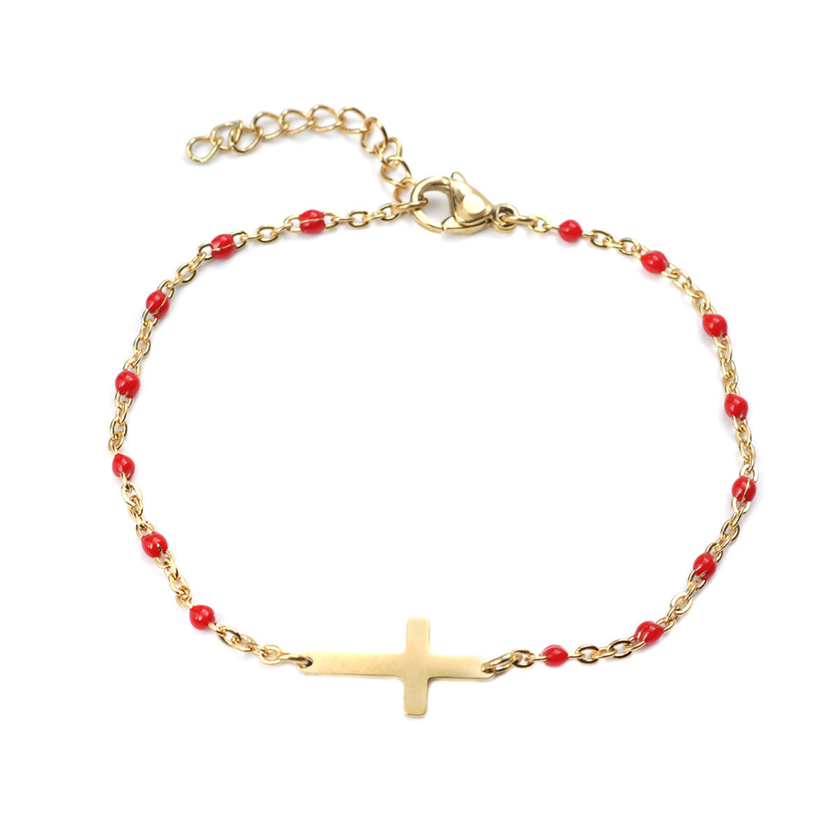 Fashion Cross Stainless Steel Bracelet - FASHIONKULTUR