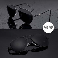 Polarized Sunglasses Mirror Driver Sunglasses - FASHIONKULTUR