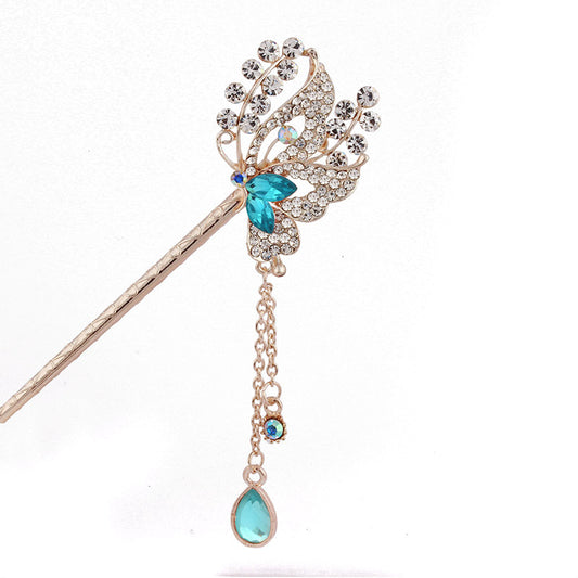 Women's hairpin glass head jewelry fashion - FASHIONKULTUR