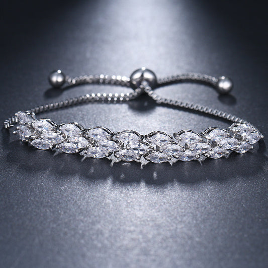 Fashion horse eye zircon bracelet - FASHIONKULTUR