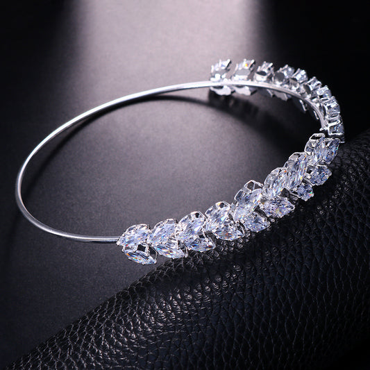 European And American Luxury Fashion Bride Wedding Bracelet - FASHIONKULTUR