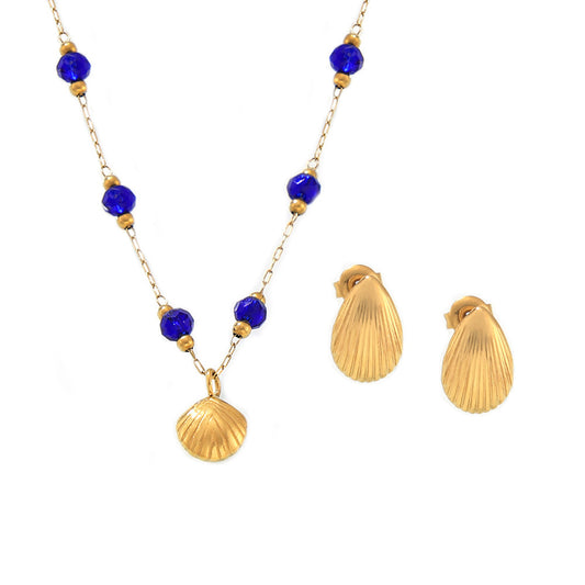 French Retro Premium Starfish Shell Pendant - FASHIONKULTUR