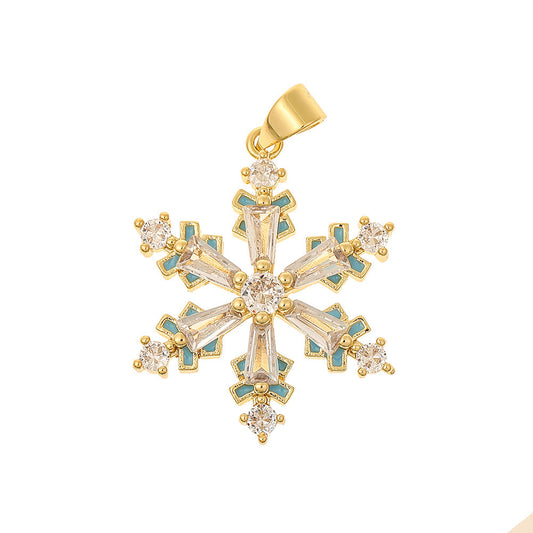 Colorful Zircon Light Luxury Tree Of Life Pendant