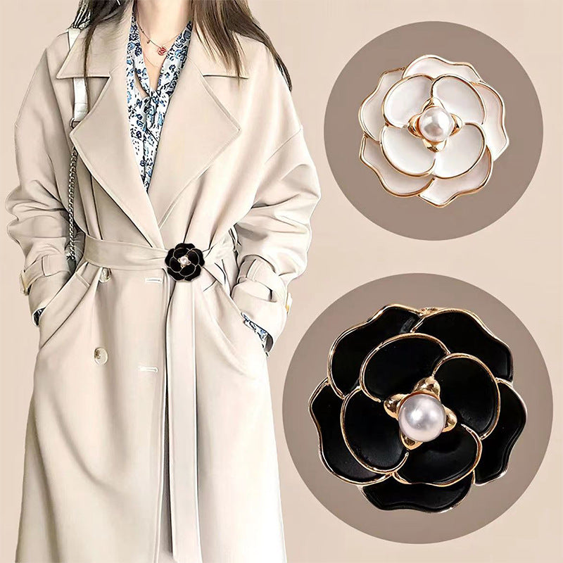 Flower Coat Belt Plastic Buckle - FASHIONKULTUR