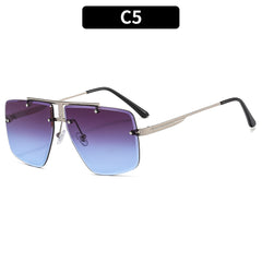 Sunglasses Square Frame Retro Men - FASHIONKULTUR