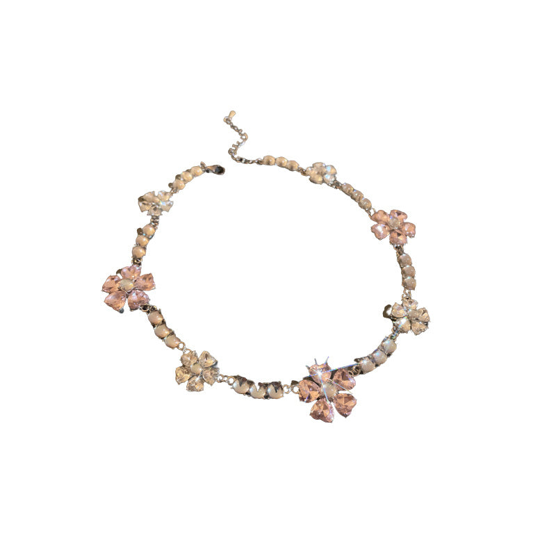 Fashion Light Luxury Flower Necklace - FASHIONKULTUR