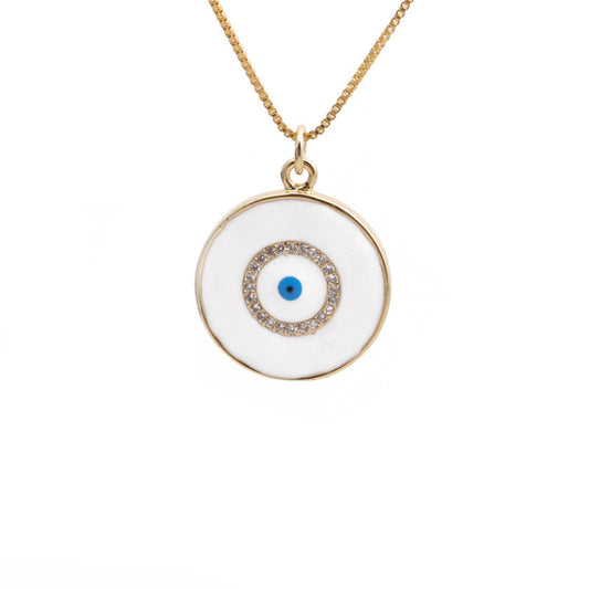 Women's Simple Copper Micro-Set Zircon Necklace - FASHIONKULTUR